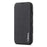 LC.IMEEKE For iPhone 16 Plus Case Card Holder Stand Leather Phone Cover - Black - 6