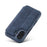 LC.IMEEKE For iPhone 16 Case Card Holder Stand Leather Phone Cover - Blue - 4