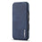 LC.IMEEKE For iPhone 16 Pro Max Case Card Holder Stand Leather Phone Cover - Blue - 6