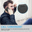 LC.IMEEKE For Samsung Galaxy S24 FE Case Wallet Microfiber Leather Phone Cover - Black - 7