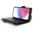 XL-001 For Samsung Galaxy S23 FE Case Zipper Pocket Wristband Stand Leather Phone Cover - Black - 3