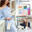 XL-001 For Samsung Galaxy A55 5G Case Zipper Pocket Wristband Stand Leather Phone Cover - White - 5