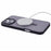 X-LEVEL For iPhone 16 Pro Max Magnetic Case PC+TPU Matte Anti-Drop Cell Phone Cover - Black - 4