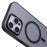 X-LEVEL For iPhone 16 Pro Max Magnetic Case PC+TPU Matte Anti-Drop Cell Phone Cover - Black - 6