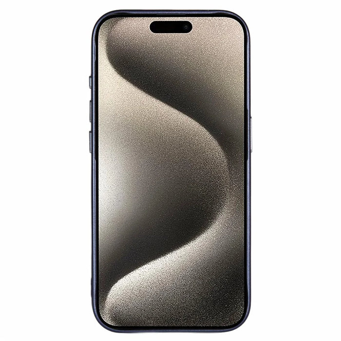 X-LEVEL For iPhone 16 Pro Max Magnetic Case Rhombus Splicing Texture Hard PC Phone Cover - Blue - 2