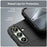 For Samsung Galaxy S24 FE Case Grid Design Soft TPU Scratch-Proof Phone Cover - Black - 7