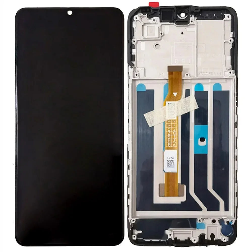For vivo Y27 4G / Y27 5G / Y35+ 5G OEM Grade S LCD Screen and Digitizer Assembly + Frame Part (Without Logo) - 1