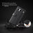 For OnePlus Nord 4 Case Genuine Split Leather Phone Cover with Wallet Stand - Black - 4