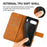 For OnePlus Nord 4 Stand Case Anti-Scratch Calf Texture Leather Phone Cover - Yellow - 5