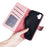 For Samsung Galaxy A06 4G Wallet Case Leather Phone Cover Splicing Color - Pink - 5