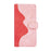 For Samsung Galaxy A06 4G Wallet Case Leather Phone Cover Splicing Color - Pink - 6
