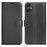 For Samsung Galaxy A06 4G Case Litchi Texture Shockproof Leather Wallet Phone Cover - Black - 1
