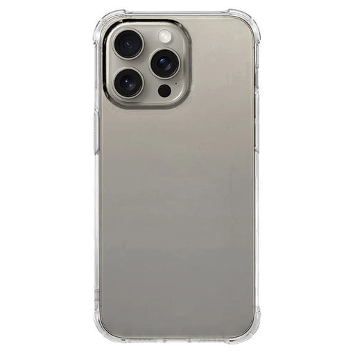 KALEBOL For iPhone 15 Pro Max Case 1.5mm TPU Airbag Corners Clear Phone Cover - 2