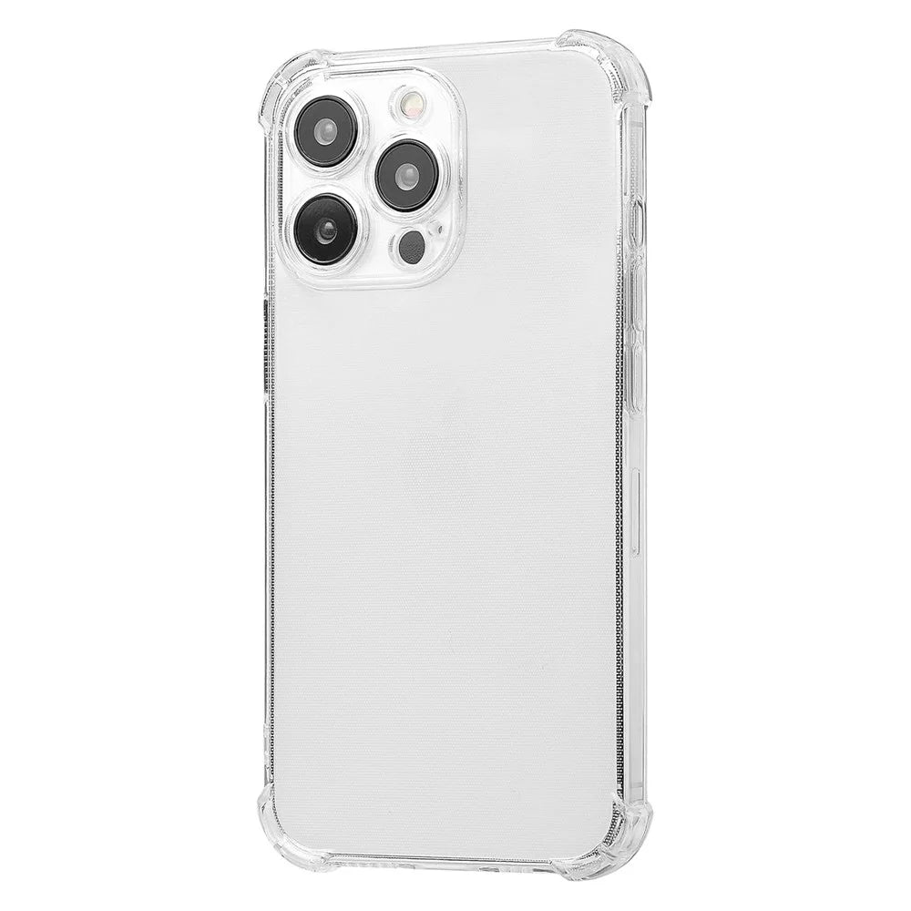 KALEBOL For iPhone 16 Pro Case 1.5mm TPU Transparent Anti-Drop Phone Cover - 1