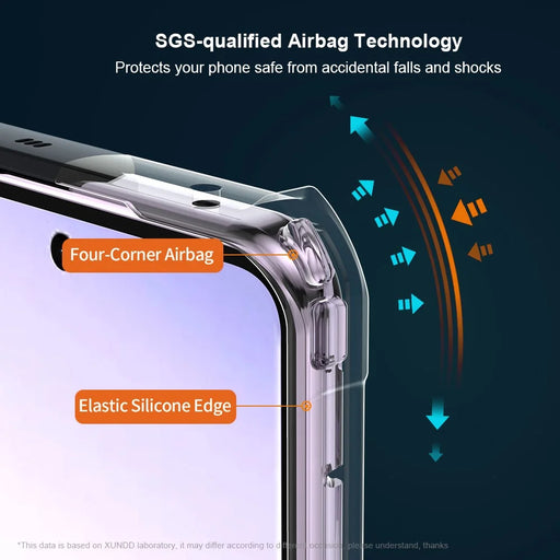 XUNDD For Realme 13 Pro 5G (Global) / 13 Pro+ 5G (Global) Case Dropproof TPU + Acrylic Clear Back Phone Cover - 2