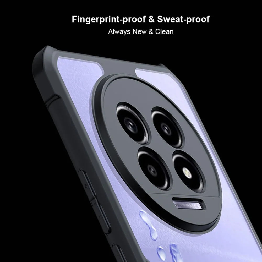 XUNDD For Realme 13 Pro 5G (Global) / 13 Pro+ 5G (Global) Case Dropproof TPU + Acrylic Clear Back Phone Cover - 4
