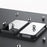 For iPhone 14 Pro Max Single-sided Protection Tempered Glass + TPU Phone Protective Case Anti-drop Shockproof Cover - Black - 3