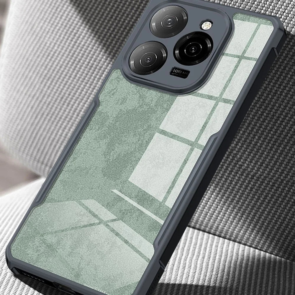 XUNDD For TECNO Spark 20 Pro 5G Case Dropproof TPU + Acrylic Clear Back Phone Cover - 4