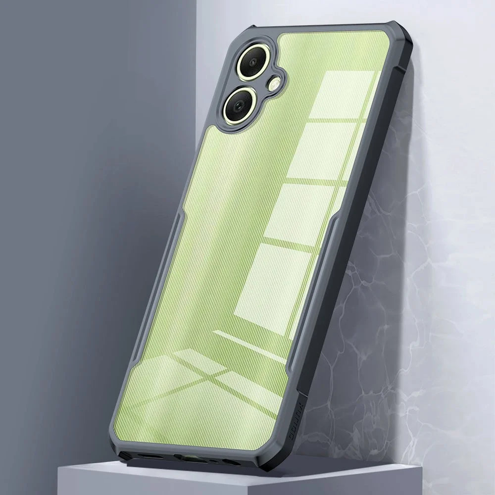 XUNDD For Samsung Galaxy A06 4G Case Dropproof TPU + Acrylic Clear Back Phone Cover - 3