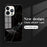 For iPhone 16 Pro Case Marble Pattern Tempered Glass + PC + TPU Protective Phone Cover - Emerald Marble - 3
