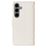 For Samsung Galaxy S25 / S24 Case Wallet Rhombus Leather Phone Cover with Shoulder Strap, Wrist Strap - White - 7