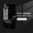 For iPhone 16 Plus Case Marble Pattern Tempered Glass + PC + TPU Protective Phone Cover - Black Marble - 2