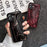 For iPhone 16 Plus Case Marble Pattern Tempered Glass + PC + TPU Protective Phone Cover - Black Marble - 6