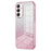For Samsung Galaxy A16 5G / A16 4G Case Electroplating Gradient Glitter TPU Phone Cover - Pink - 1