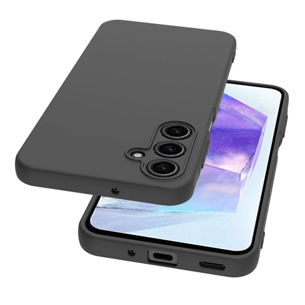For Samsung Galaxy A16 5G / A16 4G Case Slim TPU Matte Smooth Phone Cover - 3