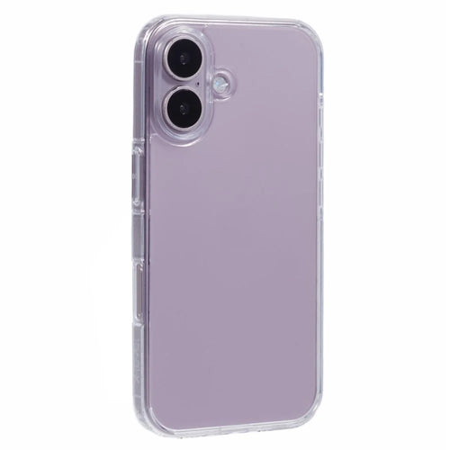 X-LEVEL For iPhone 16 Case Anti-Scratch PC+TPU Matte Phone Cover - Transparent - 1