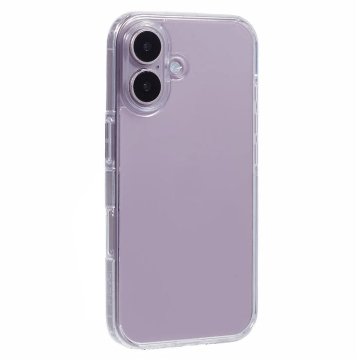 X-LEVEL For iPhone 16 Case Anti-Scratch PC+TPU Matte Phone Cover - Transparent - 1