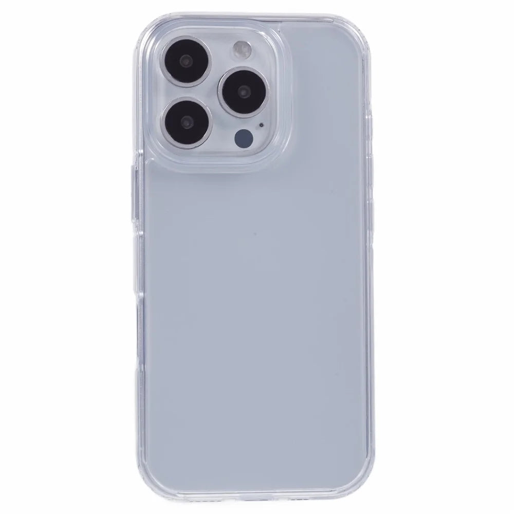 X-LEVEL For iPhone 16 Pro Case Anti-Scratch PC+TPU Matte Phone Cover - Transparent - 3