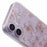 For iPhone 16 Plus Case Glitter Flower Epoxy Shockproof Phone Cover - Style A - 5
