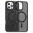 For iPhone 16 Pro Magnetic Case Compatible with MagSafe PC+TPU Phone Cover - Black - 1