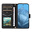 For Google Pixel 10 Pro / 10 / 9 Pro / 9 Case Wallet Rhombus Leather Phone Cover with Shoulder Strap, Wrist Strap - Black - 2
