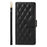 For Google Pixel 10 Pro / 10 / 9 Pro / 9 Case Wallet Rhombus Leather Phone Cover with Shoulder Strap, Wrist Strap - Black - 6