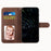 For Samsung Galaxy M35 5G Case Stand Flip Protective Leather Phone Cover - Brown - 2