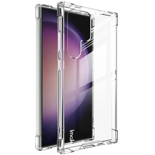 IMAK For Samsung Galaxy S24 Ultra Case PC+TPU Shockproof Clear Phone Cover - 1