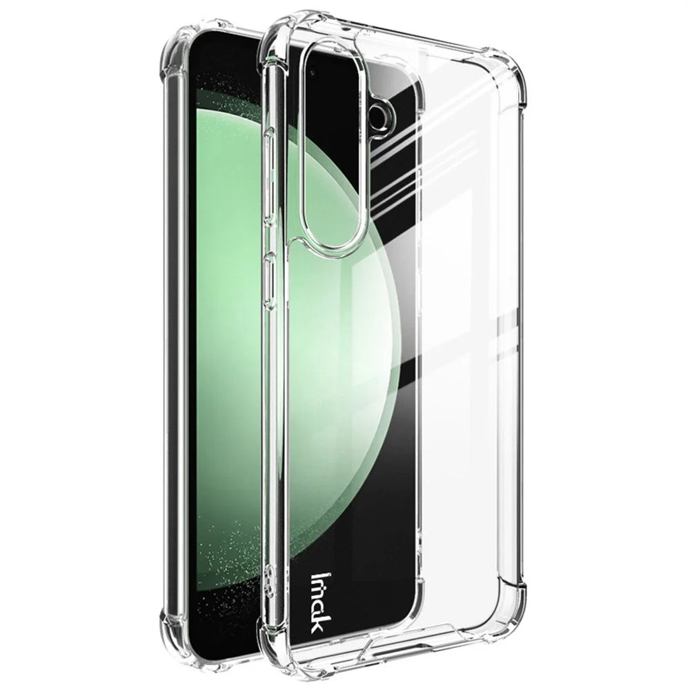 IMAK For Samsung Galaxy S24 FE Case PC+TPU Shockproof Clear Phone Cover - 1