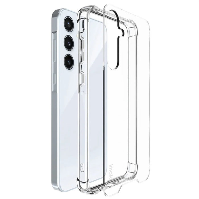 IMAK For Samsung Galaxy A35 5G Case PC+TPU Shockproof Clear Phone Cover - 5