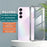 IMAK For Samsung Galaxy A55 5G Case PC+TPU Shockproof Clear Phone Cover - 2