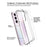 IMAK For Samsung Galaxy A55 5G Case PC+TPU Shockproof Clear Phone Cover - 3