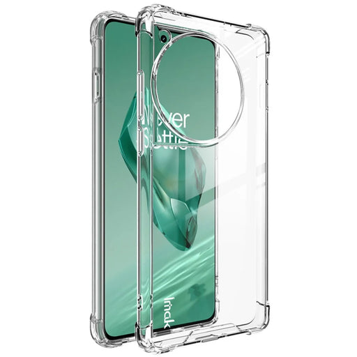 IMAK For OnePlus 12 5G Case PC+TPU Shockproof Clear Phone Cover - 1