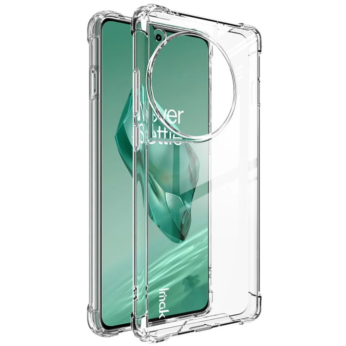 IMAK For OnePlus 12 5G Case PC+TPU Shockproof Clear Phone Cover - 1