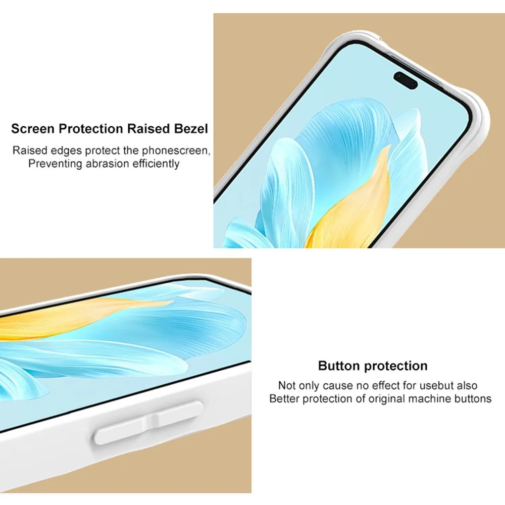 IMAK UC-6 Series for iPhone 16 Case Water Drop Texture Anti-Skid Matte TPU Cover - Matte White - 4