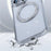 For iPhone 16 Pro Max Magnetic Case Bling Rhinestone Clear TPU + PC Phone Cover - Pink - 4