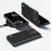 ABEEL For Google Pixel 9 Pro Fold 5G Case Genuine Cow Leather Hard PC Phone Cover - Black - 3