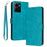 For HMD Pulse / Pulse+ / Pulse Pro Case Flip Stand PU Leather Wallet Phone Cover Calf Texture - Green - 1