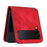 For Samsung Galaxy Z Flip4 5G Leather Wallet Case Butterfly Flower Imprinted Phone Cover with Strap - Red - 5