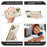 For iPhone 16 Pro Max Case Crocodile Texture PU Leather+TPU Electroplating Phone Cover Wristband Kickstand - White - 7